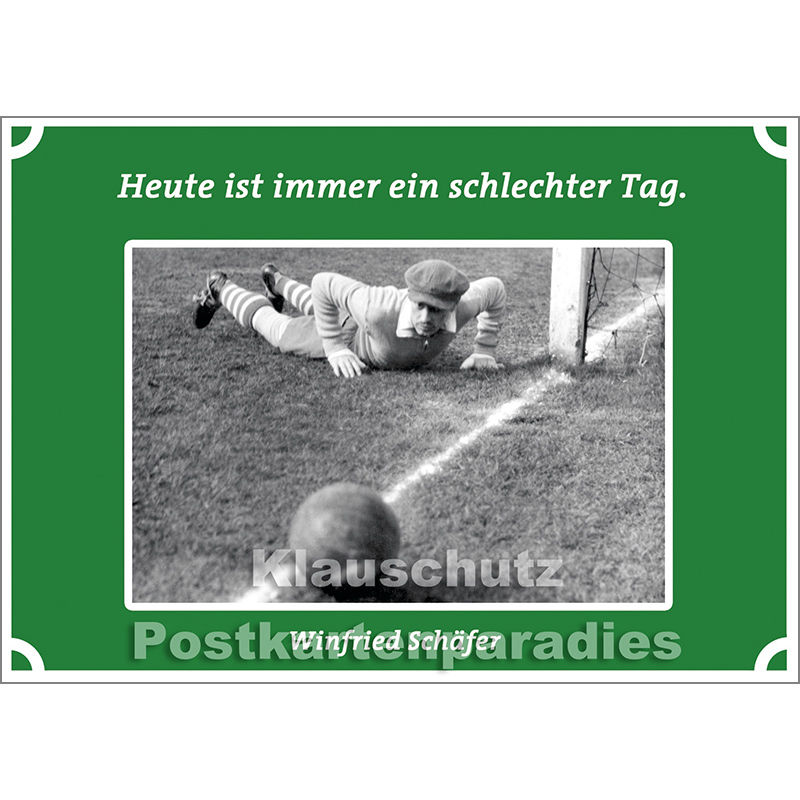 Fußball Postkarte
