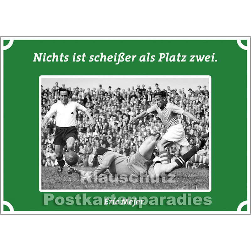 Fußball Postkarte