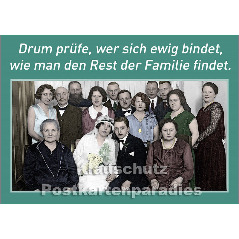 Sprüche Postkarte