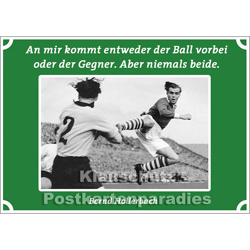 Fußball Postkarte