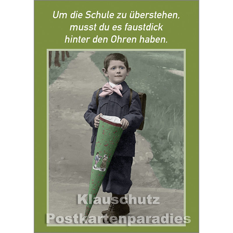 Sprüche Postkarte