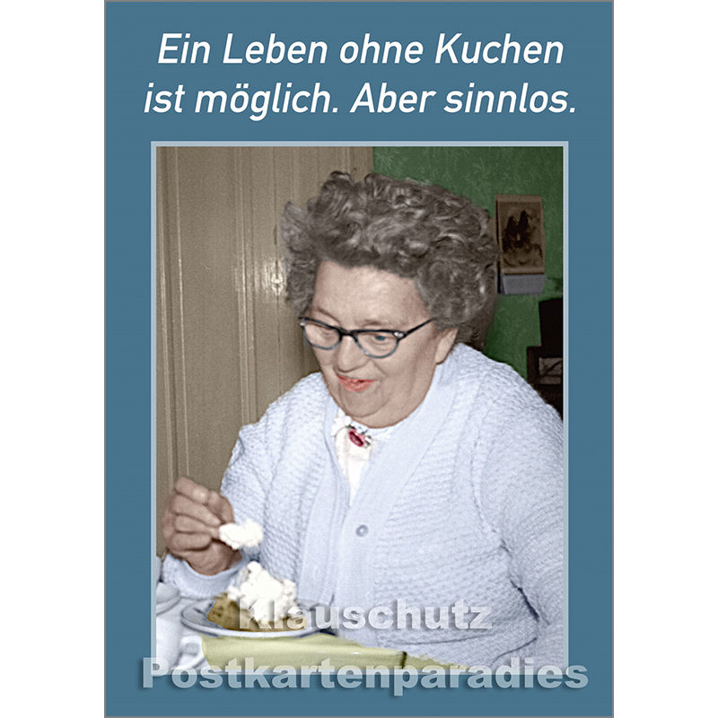 Sprüche Postkarte