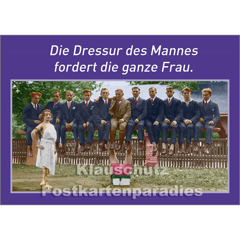 Sprüche Postkarte