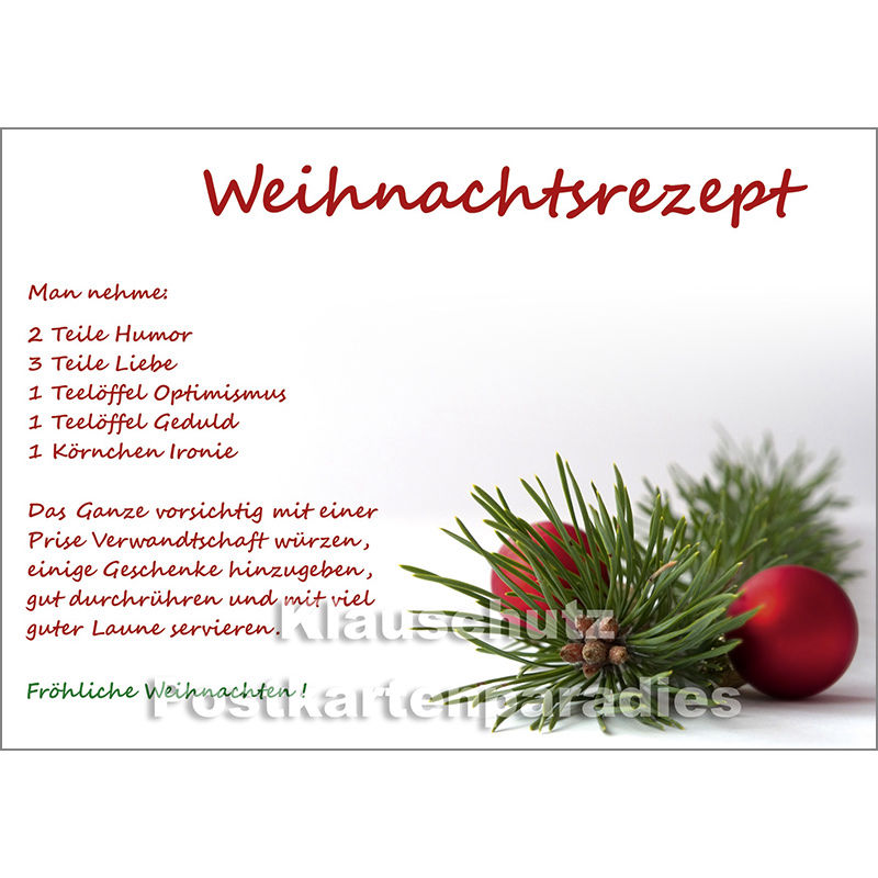 Weihnachtskarte