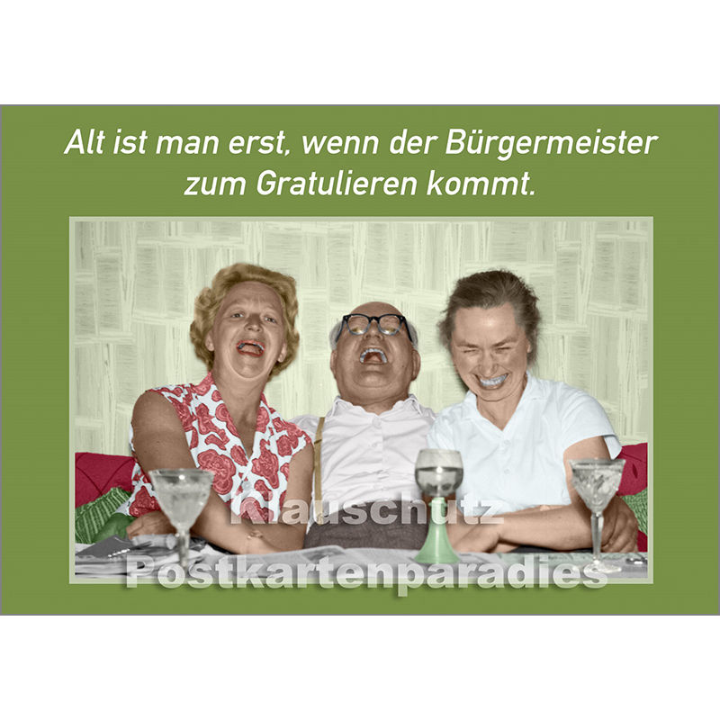 Sprüche Postkarte