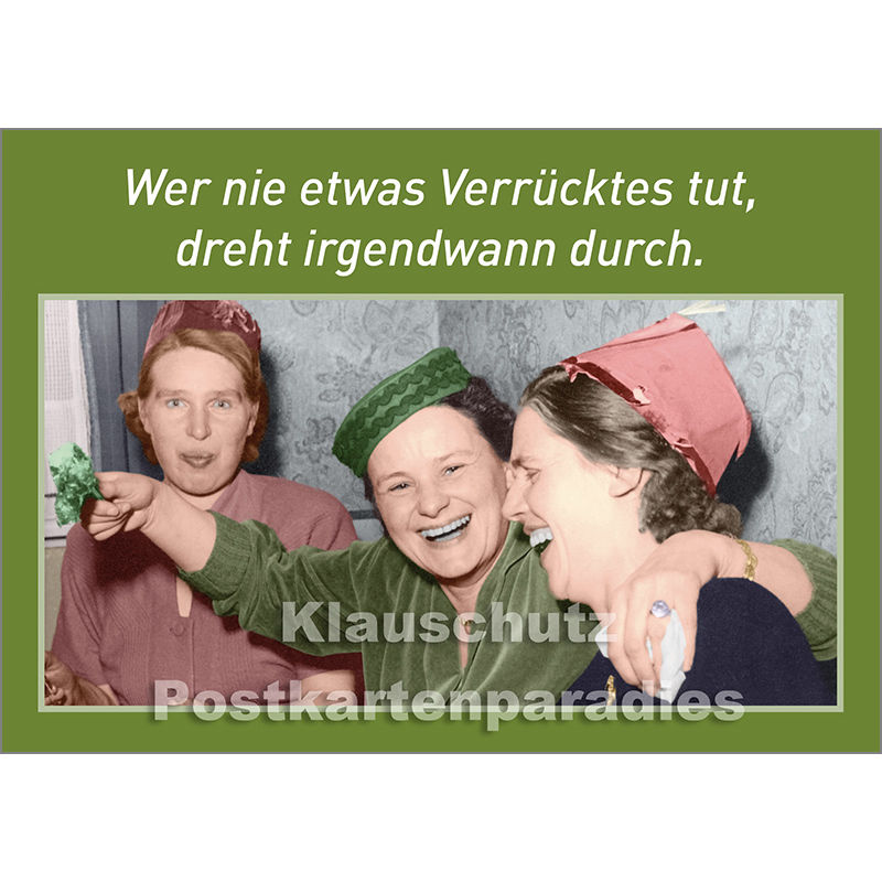 Sprüche Postkarte