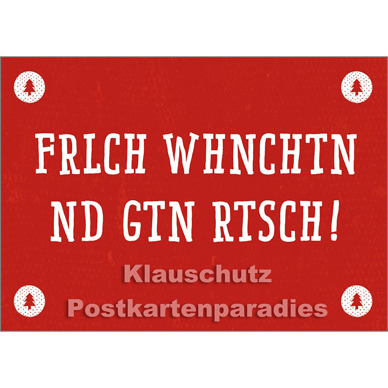 Weihnachtskarte