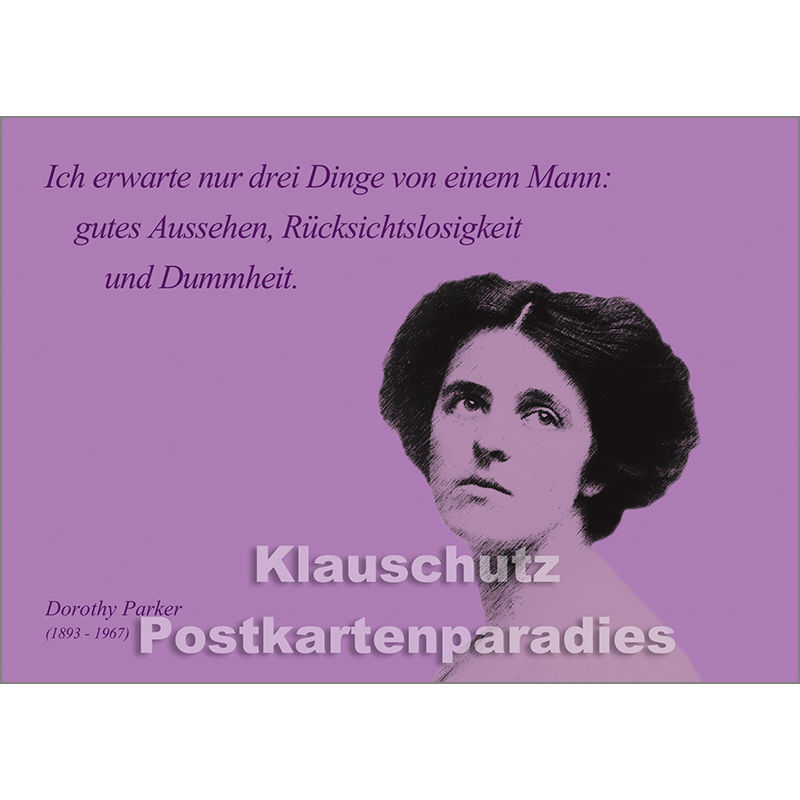 Zitat Postkarte