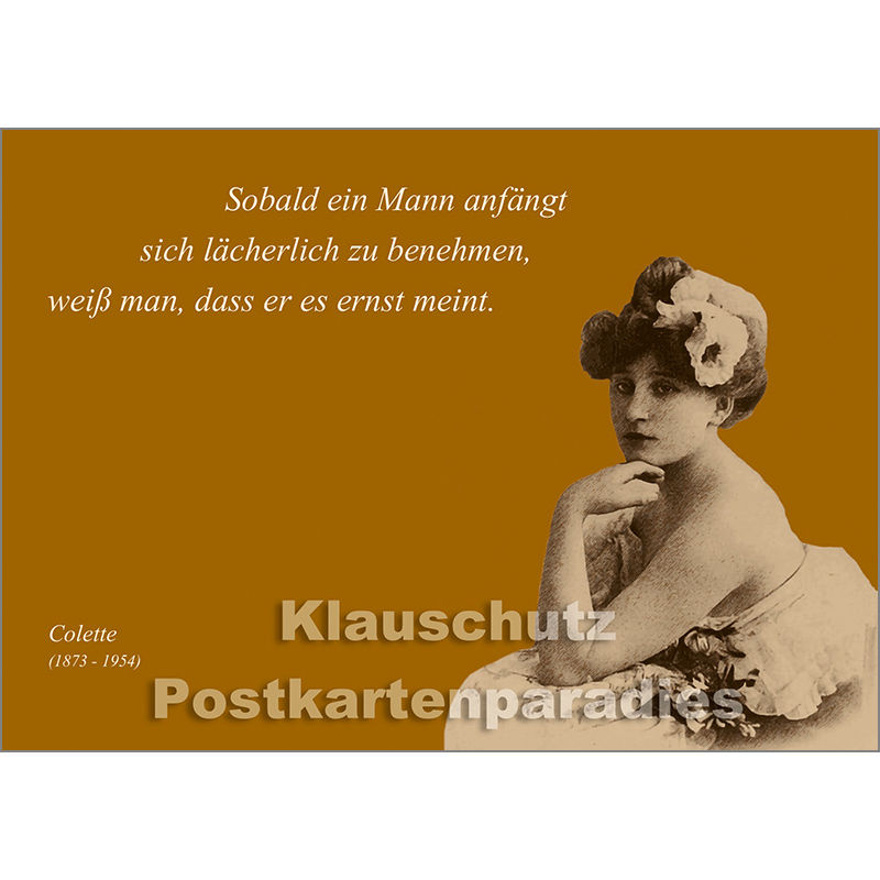 Zitat Postkarte