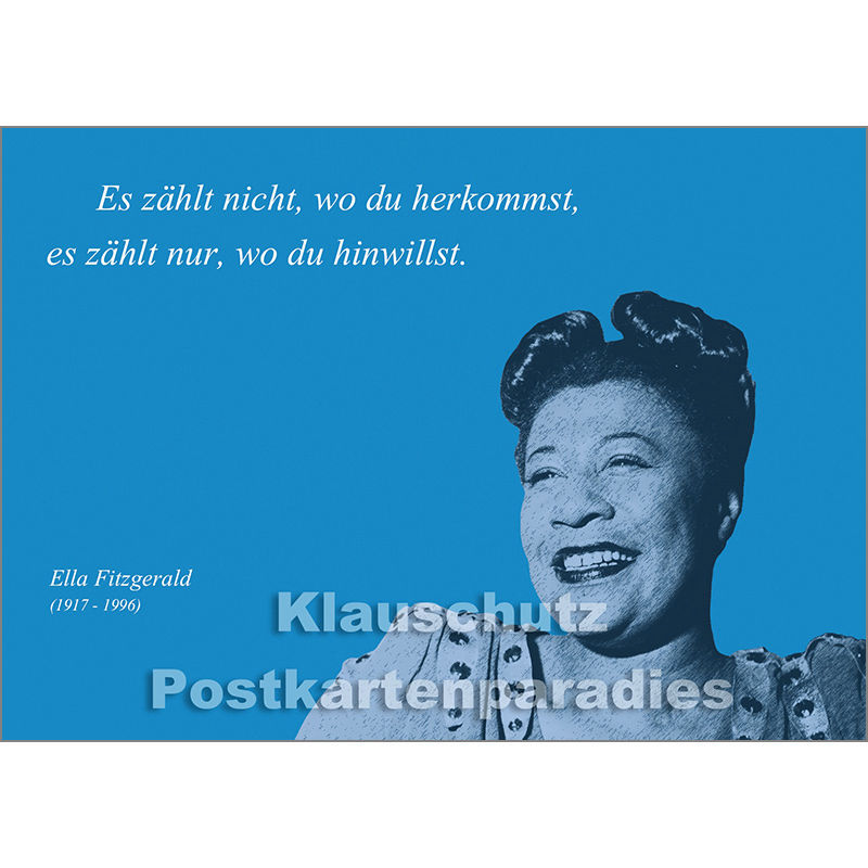 Zitat Postkarte