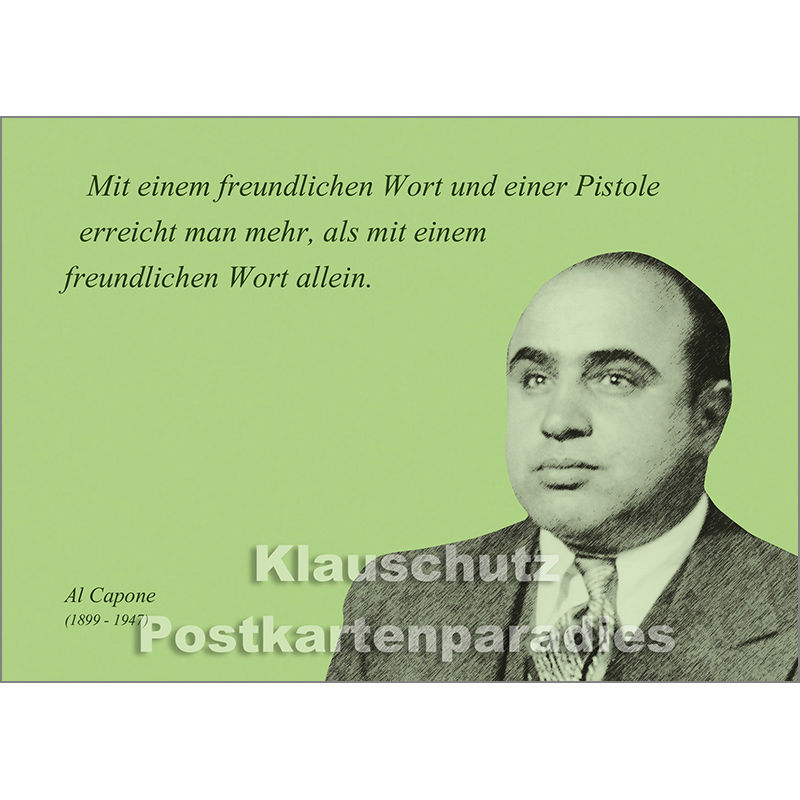 Zitat Postkarte