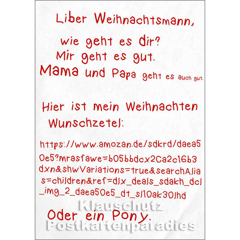 Weihnachtskarte