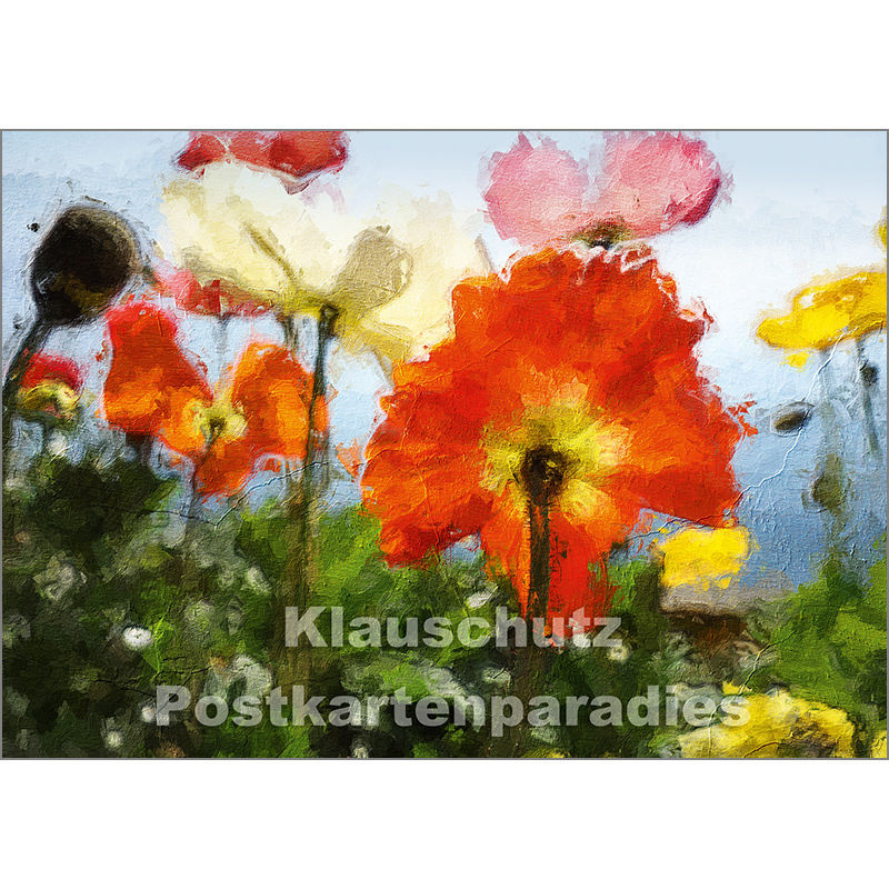 Kunstkarte Jules Victor - Frühling am Genfer See